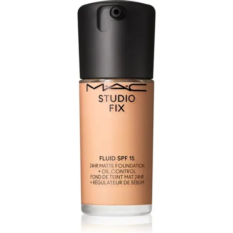MAC Cosmetics Studio Fix Fluid SPF 15 24HR Matte Foundation + Oil Control mattifying foundation SPF 15 shade NW20 30 ml – image 2