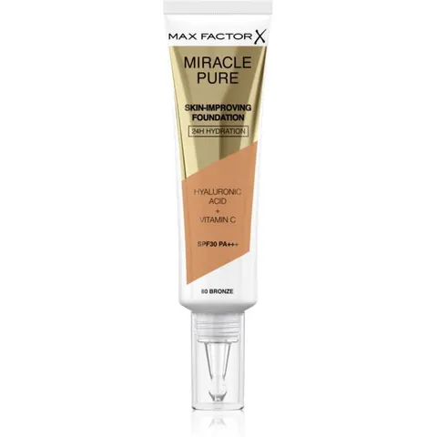 Max Factor Miracle Pure Foundation, Bronze 80 – image 3