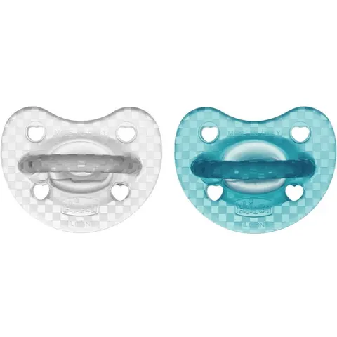 Chicco Physio Forma Luxe dummy 16-36 m Grey/Mint 2 pc – image 2