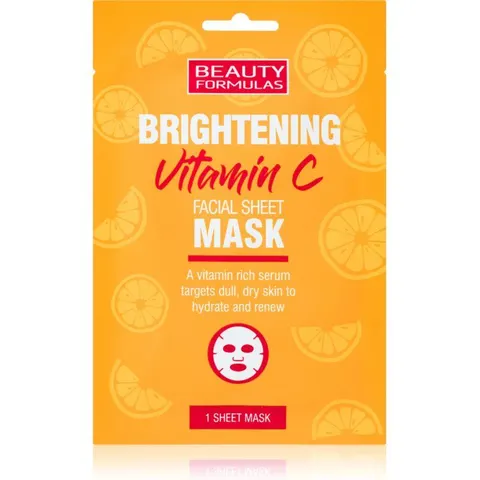 Beauty Formulas Vitamin C Face Mask – image 2