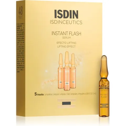 Isdinceutics Instant Flash (5 Ampoules) | Immediate Lifting Effect – image 2