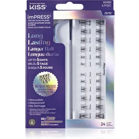 Kiss imPRESS LongLasting self-adhesive cluster lashes 20 pc – image 2