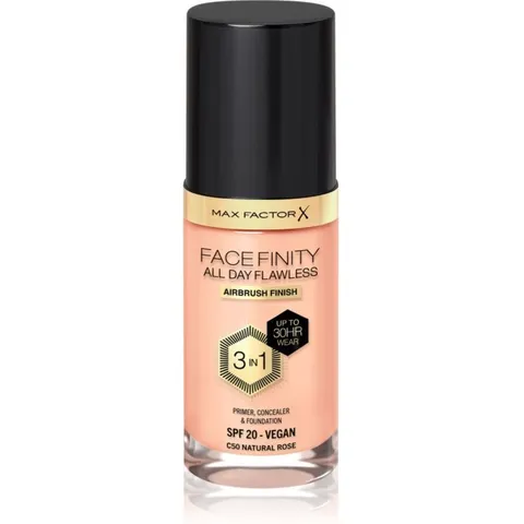 Max Factor Facefinity 3 in 1 Primer Concealer & Foundation C50 – image 3