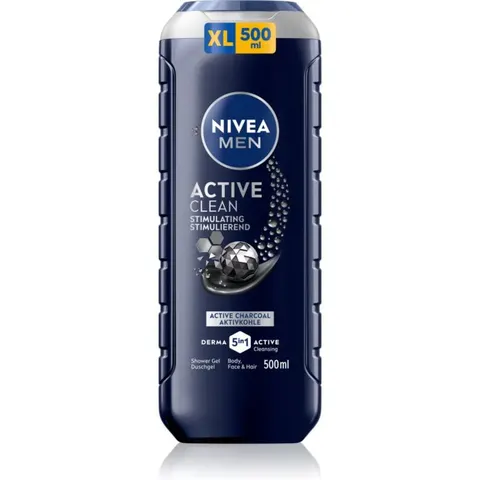 NIVEA MEN Active Clean shower gel M 500 ml – image 2