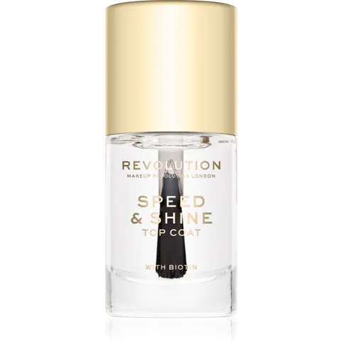 Revolution Speed & Shine quick-drying nail polish translucent 10 ml – image 2