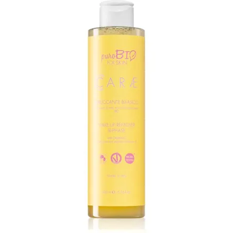 puroBIO Cosmetics Make-up Remover two-phase makeup remover 200 ml – image 2