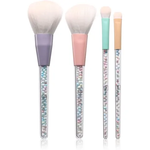Idc Institute Candy Makeup Brush Set 4 pieces – image 3