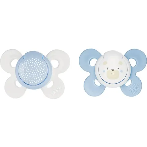 Chicco Physio Comfort 2-6 m dummy Boy-Bear/Dots 2 pc – image 2