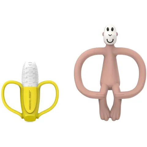 Matchstick Monkey Banana Soother & Monkey Teether gift set for children 1 pc – image 2