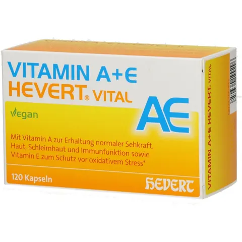 Vitamin A+E Hevert Vital Kapseln – 20167966 – Bild 2