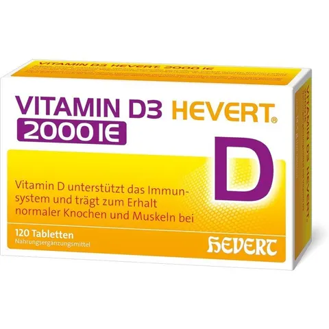 Vitamin D3 Hevert 2.000 I.E. Tabletten – 11295441 – Bild 2