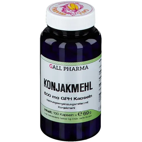 Konjakmehl 600 mg Kapseln – Bild 2