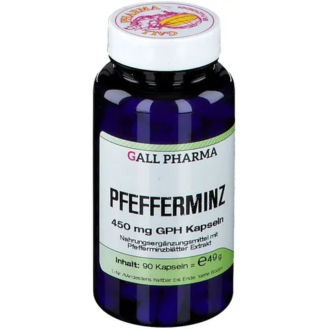 Pfefferminz 450 mg Gph Kapseln – Bild 2