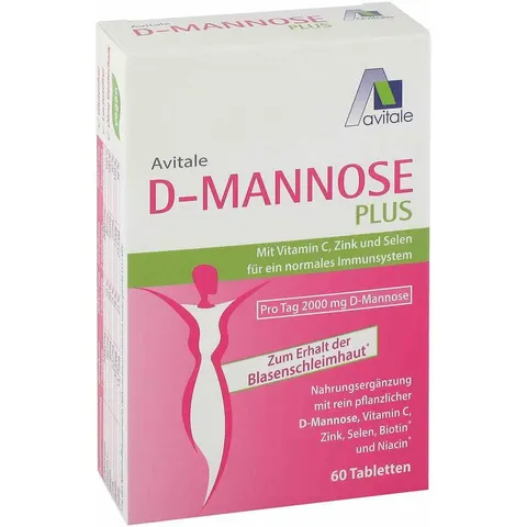 Avitale D-MANNOSE PLUS 60 St Tabletten – Bild 2