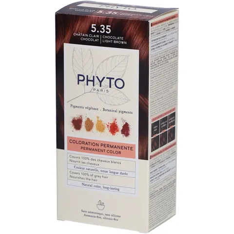 Phytocolor 5.35 Hellbraun Schokolade – Bild 3