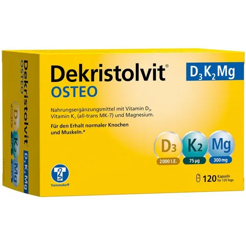 Dekristolvit OSTEO D3K2Mg Kapseln – Bild 3