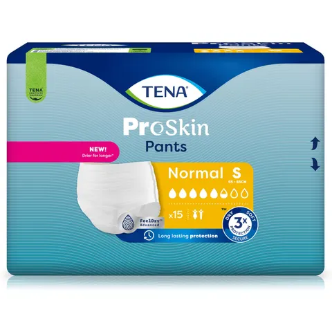 TENA Pants Normal S bei Inkontinenz 4X15 St Binden – Bild 2