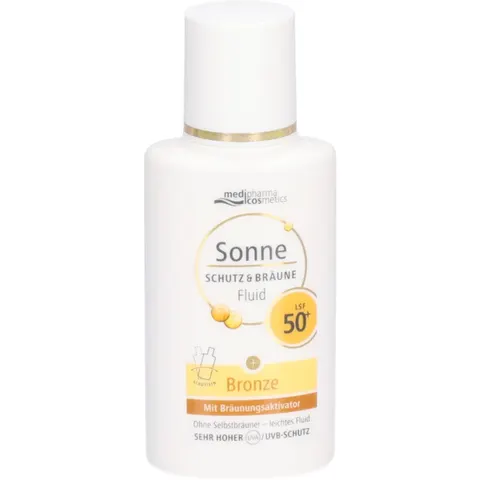 Sonne Schutz & Bräune Fluid Bronze LSF 50+ – Bild 3
