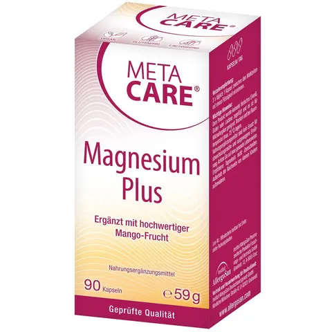 Meta Care Magnesium Plus Kapseln – Bild 3