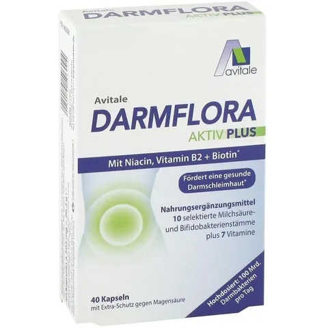 Avitale DARMFLORA AKTIV PLUS 40 St Kapseln – Bild 2