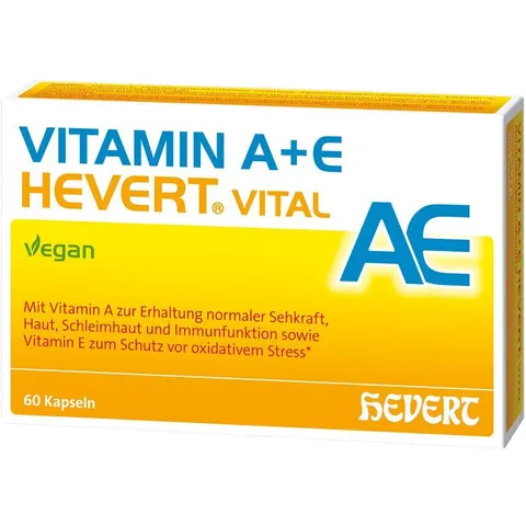 Vitamin A+E Hevert Vital Kapseln – 190255 – Bild 2