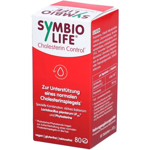 Symbiolife Cholesterin Control 80 St Tabletten – Bild 2