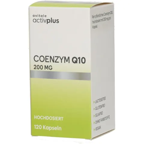 Avitale Activplus Coenzym Q10 200 Mg Kapseln – Bild 3
