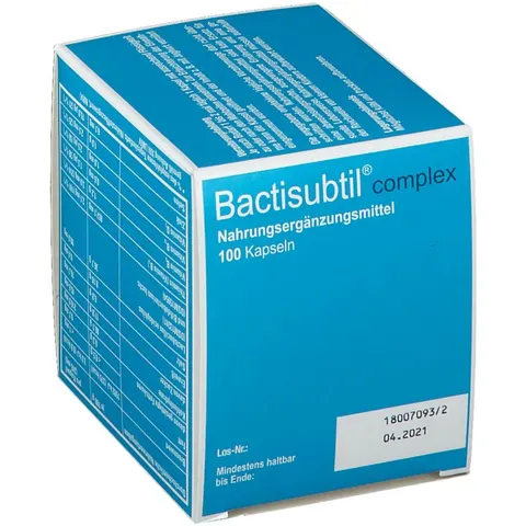 Bactisubtil Complex Kapseln 100 St – Bild 2