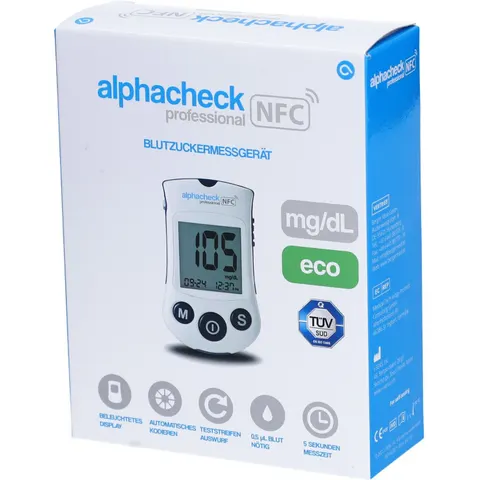 Alphacheck professional Blutzuckerm.mg/dl eco – Bild 2