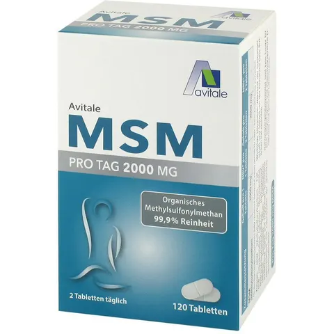 Avitale MSM 2000MG 120 St Tabletten – Bild 3