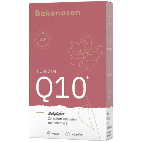 Bakanasan Coenzym Q10 Plus Kapseln – Bild 2