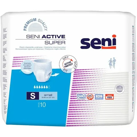Seni Active Super Inkontinenzslip Einmal S – Bild 2