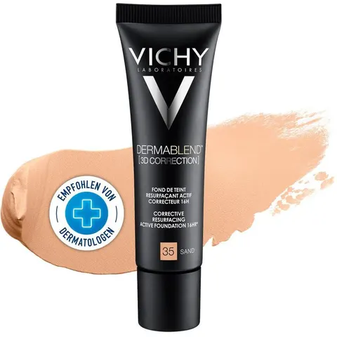 VICHY DERMABLEND 3D Make-up 35 30 ml Creme – Bild 2