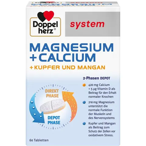 Doppelherz system Magnesium + Calcium – Bild 3