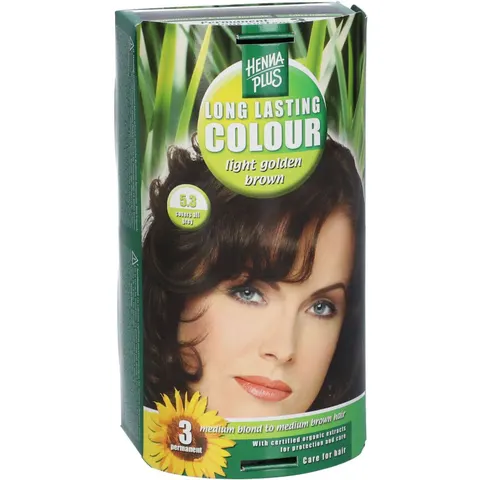 Hennaplus Long Lasting Light Golden Brown 5,3 – Bild 3
