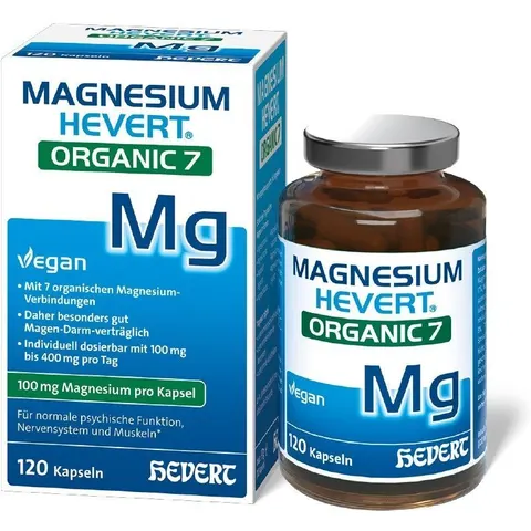 Magnesium Hevert Organic 7 Kapseln – Bild 2