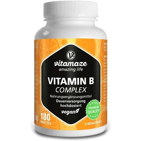 vitamaze VITAMIN B COMPLEX 180 St Tabletten – Bild 3
