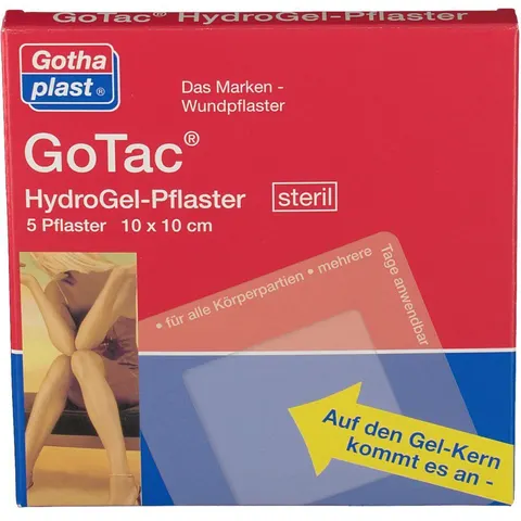 Gotac Hydrogel-pflaster L 10x10 cm steril – Bild 3