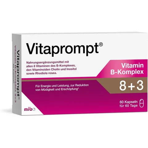 Vitaprompt® Vitamin B-Komplex 8+3 Kapseln – Bild 3