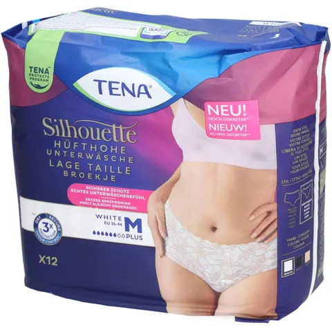 TENA Silhouette PLUS WHITE M 12 St – Bild 2