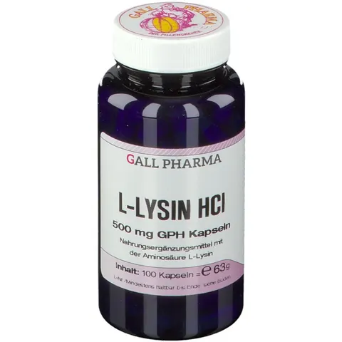 L-lysin 500 mg Kapseln – Bild 2