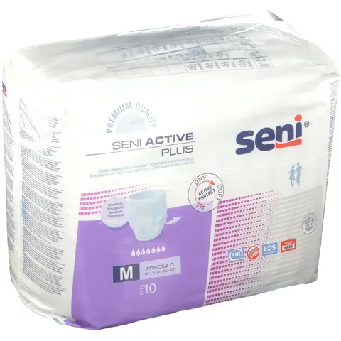 Seni Active Inkontinenzpants plus M 10 St Windeln – Bild 2