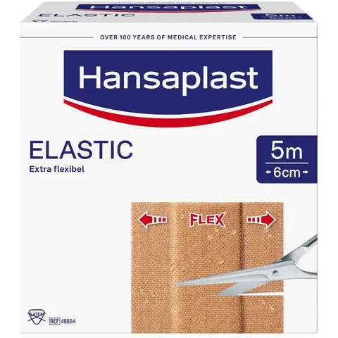 Hansaplast Elastic Pflaster 5mx6cm – Bild 2