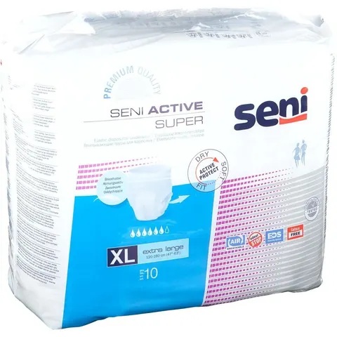 Seni Active Super Inkontinenzslip Einmal Xl – Bild 2
