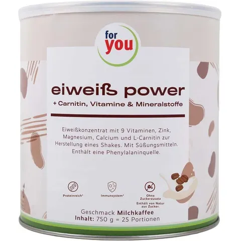 For You Eiweiss Power Milchkaffee – Bild 3