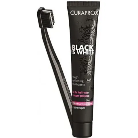 Curaprox Black is White Zahnpflegeset – Bild 2