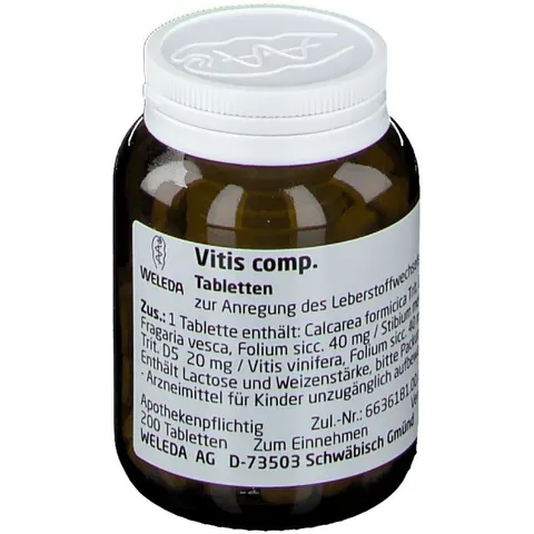WELEDA VITIS COMP.Tabletten 200 St Tabletten – Bild 3