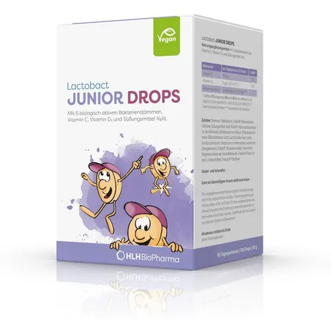 Lactobact Junior Drops Lutschtabletten 180 St – Bild 2