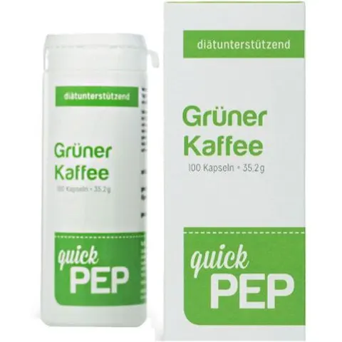 ALLPHARM Quickpep Grüner Kaffee Kapseln – Bild 2