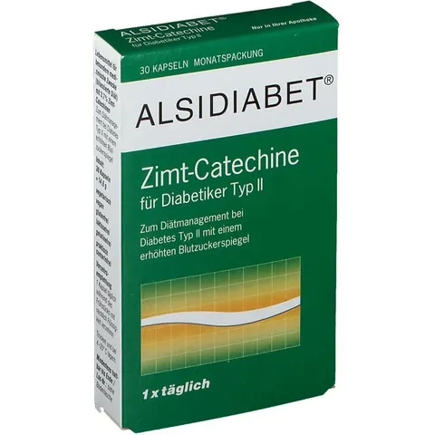 Alsidiabet Zimt Catechine Kapseln – Bild 2